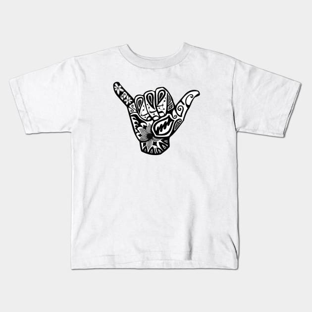 Shaka Kids T-Shirt by MadEDesigns